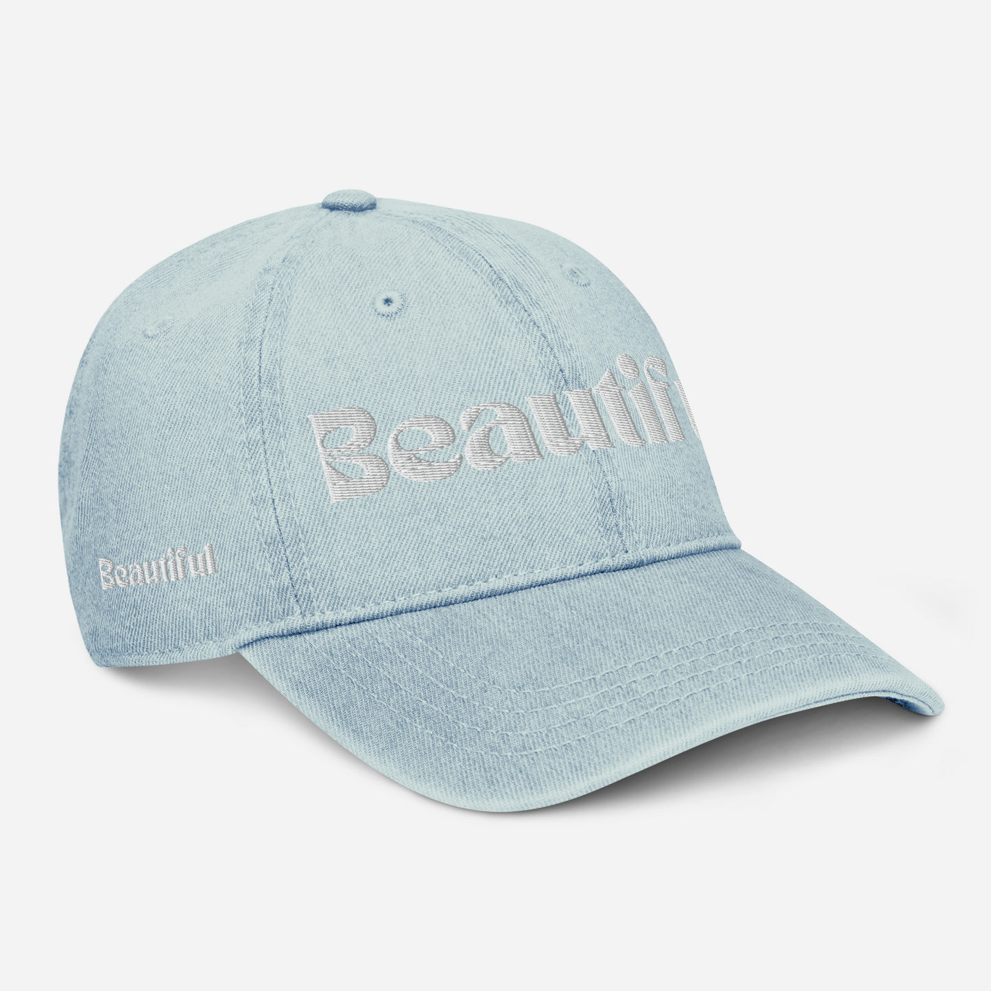 DENIM 6-PANEL CAP