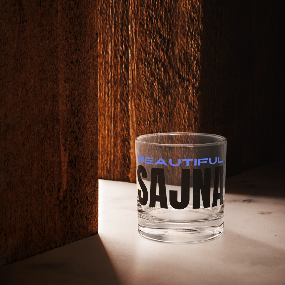 Elegant Rocks glass